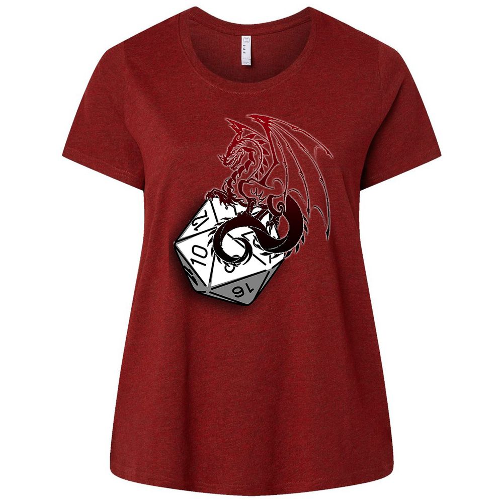 Ladies Curvy Jersey - 9HJ264P5 - Cardinal - 10