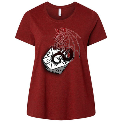 Ladies Curvy Jersey - 9HJ264P5 - Cardinal - 10