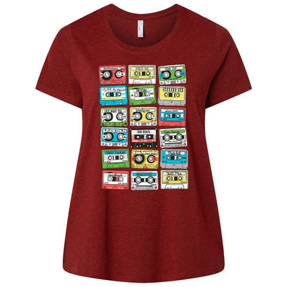 Ladies Curvy Jersey - PPXXBUCB - Cardinal - 10