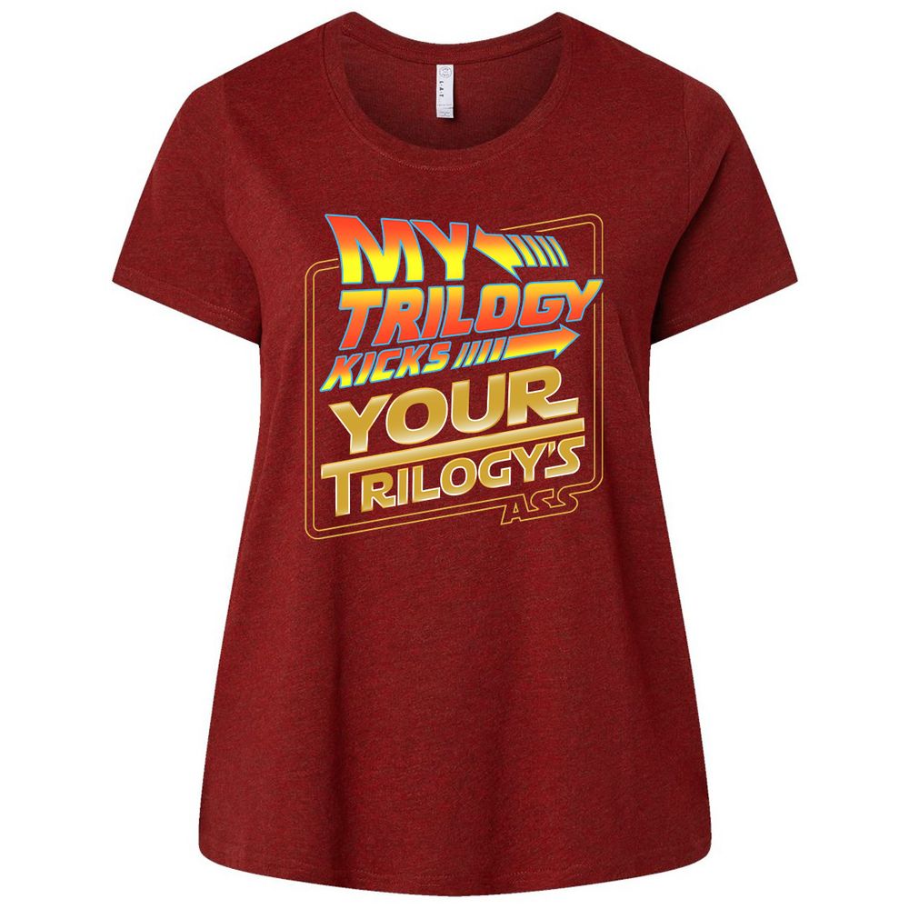 Ladies Curvy Jersey - 7REU9UM4 - Cardinal - 10