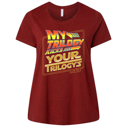 Ladies Curvy Jersey - 7REU9UM4 - Cardinal - 10