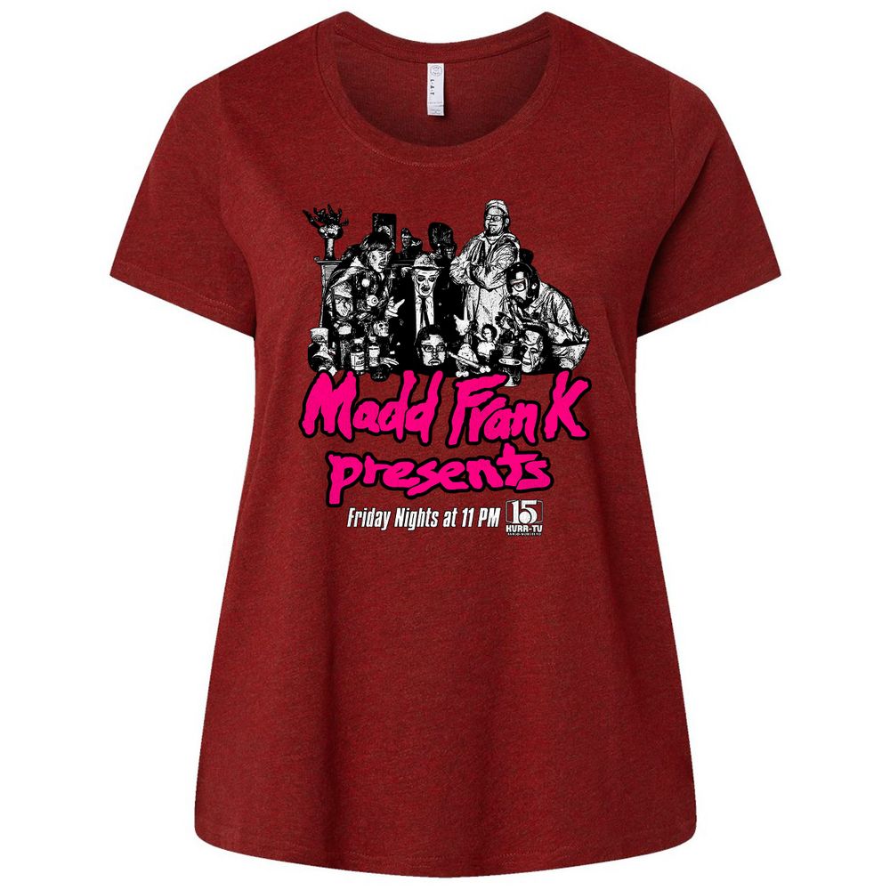 Ladies Curvy Jersey - Y86TML8X - Cardinal - 10