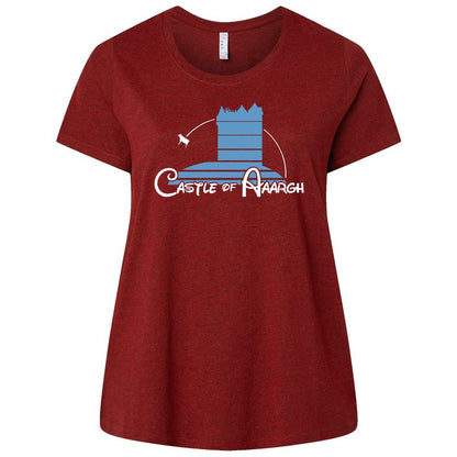 Ladies Curvy Jersey - QJE2HQ6F - Cardinal - 10