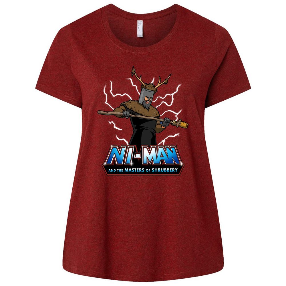 Ladies Curvy Jersey - ER69K3QN - Cardinal - 10