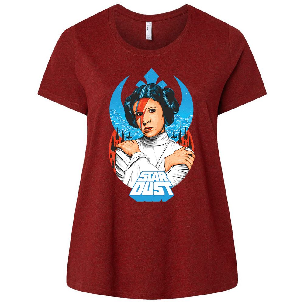 Ladies Curvy Jersey - 67YQMU5F - Cardinal - 10