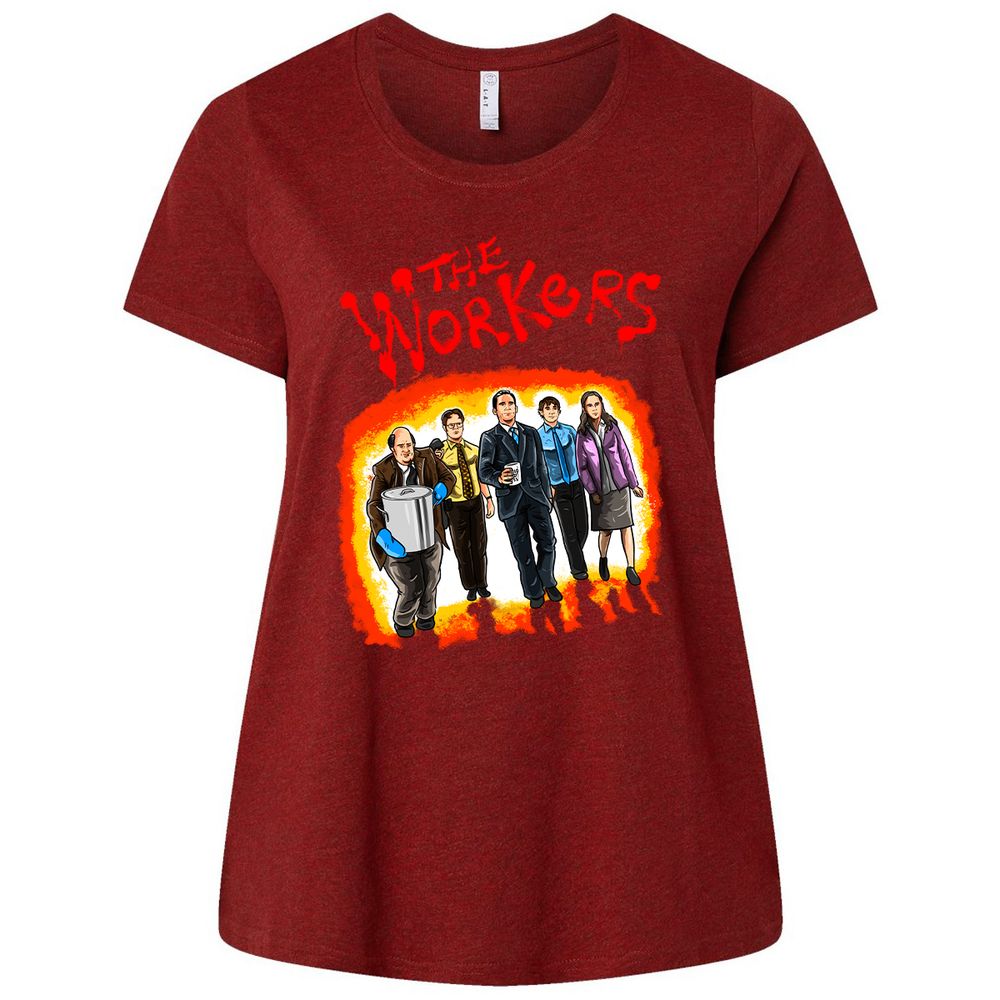 Ladies Curvy Jersey - W25GWK6R - Cardinal - 10