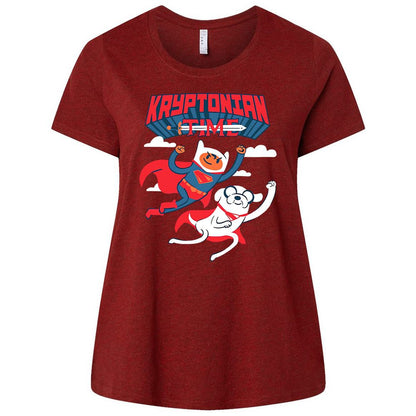 Ladies Curvy Jersey - 4YQ329E5 - Cardinal - 10