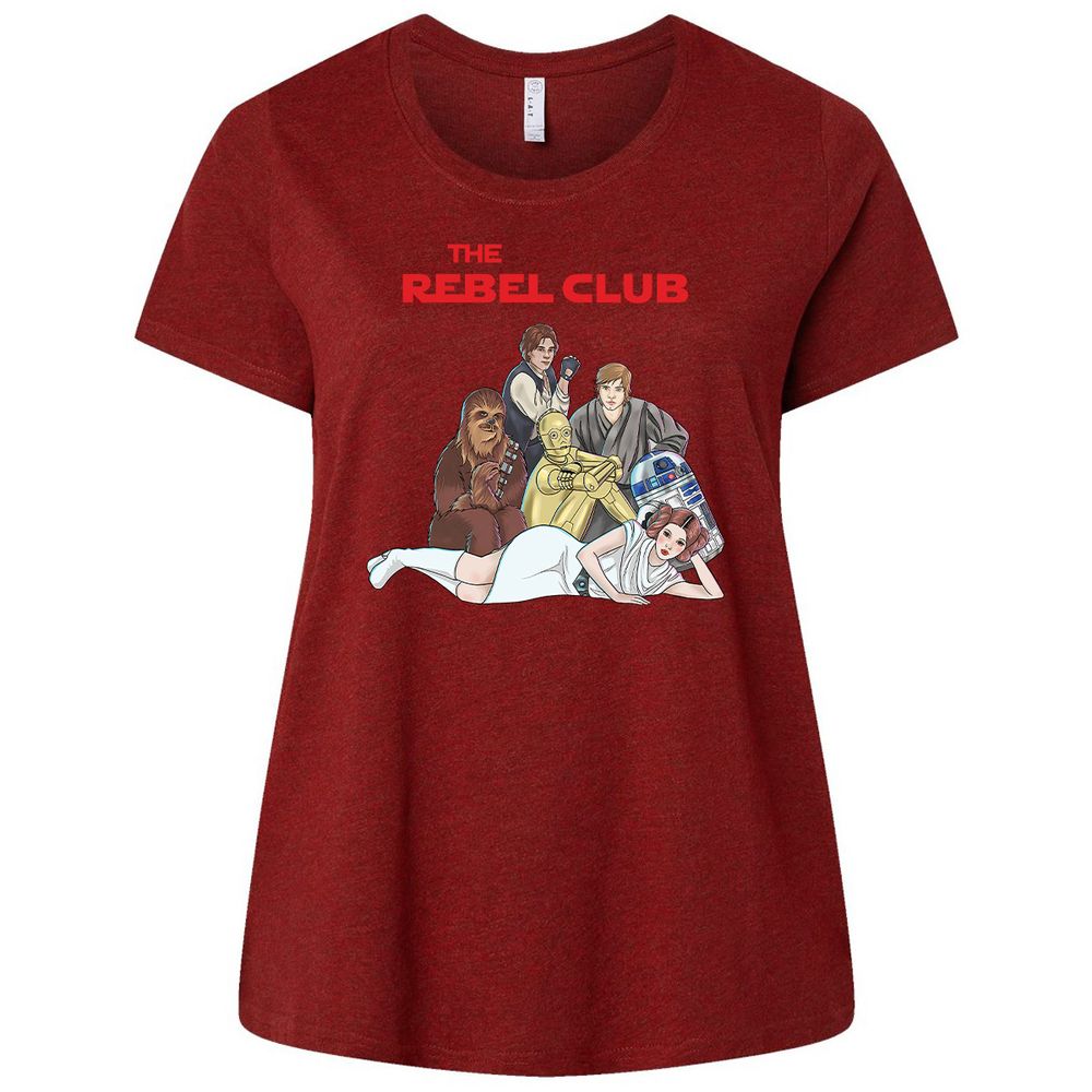 Ladies Curvy Jersey - ZAS6L9E9 - Cardinal - 10