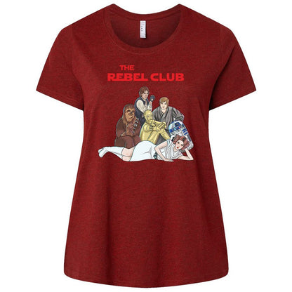 Ladies Curvy Jersey - ZAS6L9E9 - Cardinal - 10