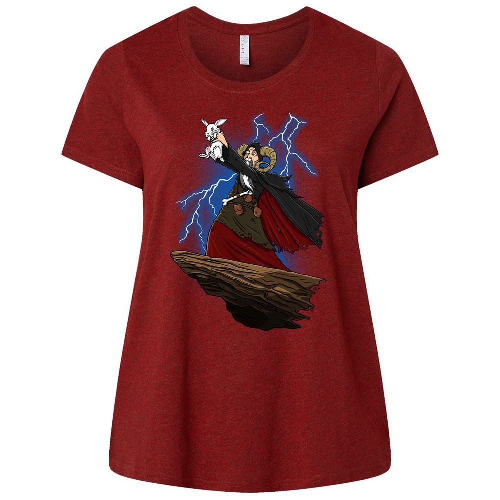 Ladies Curvy Jersey - 613YF4J2 - Cardinal - 10