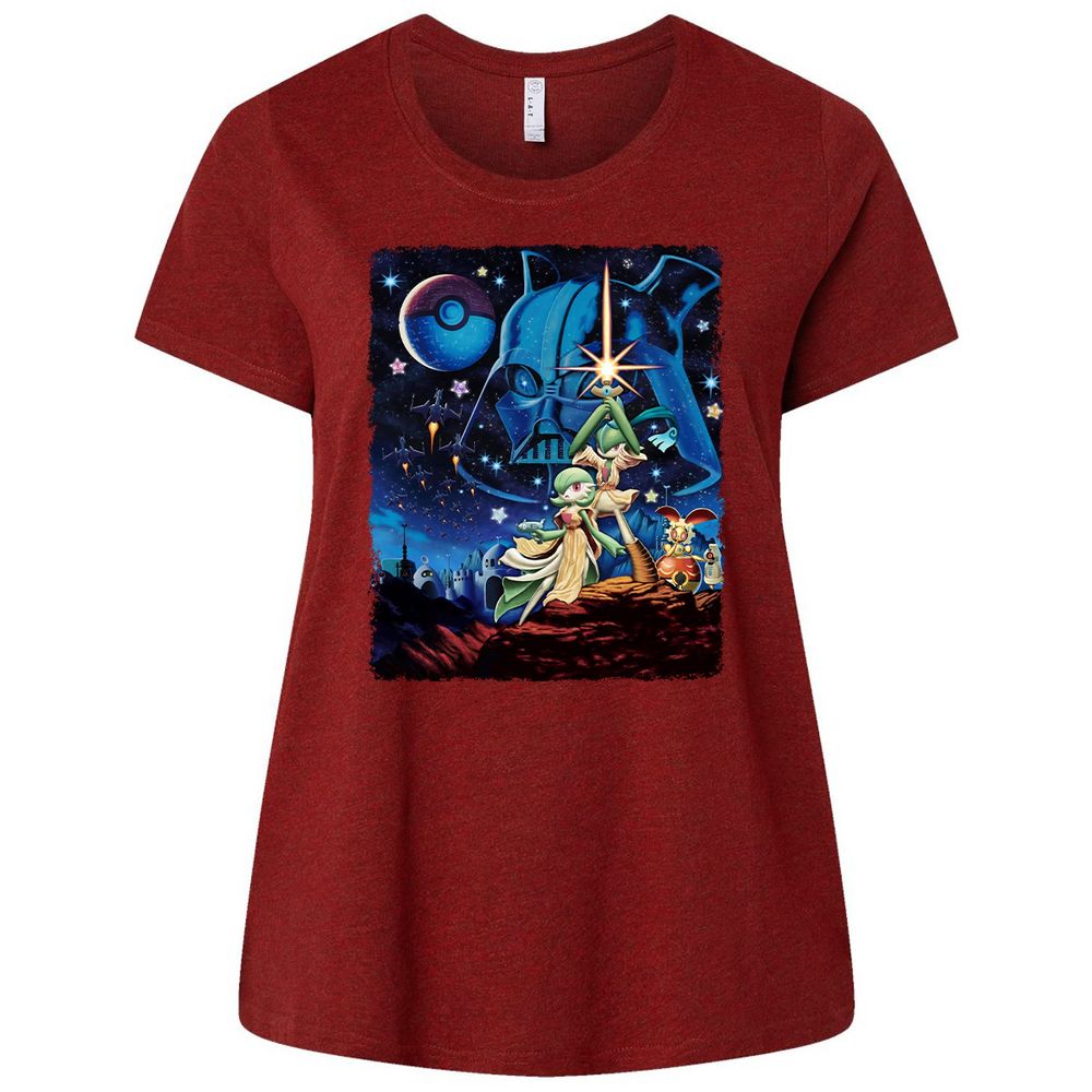 Ladies Curvy Jersey - PJ9KGAL4 - Cardinal - 10