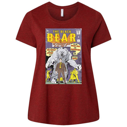 Ladies Curvy Jersey - 1R18Q4TZ - Cardinal - 10