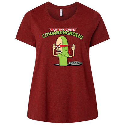 Ladies Curvy Jersey - 3V2K341R - Cardinal - 10