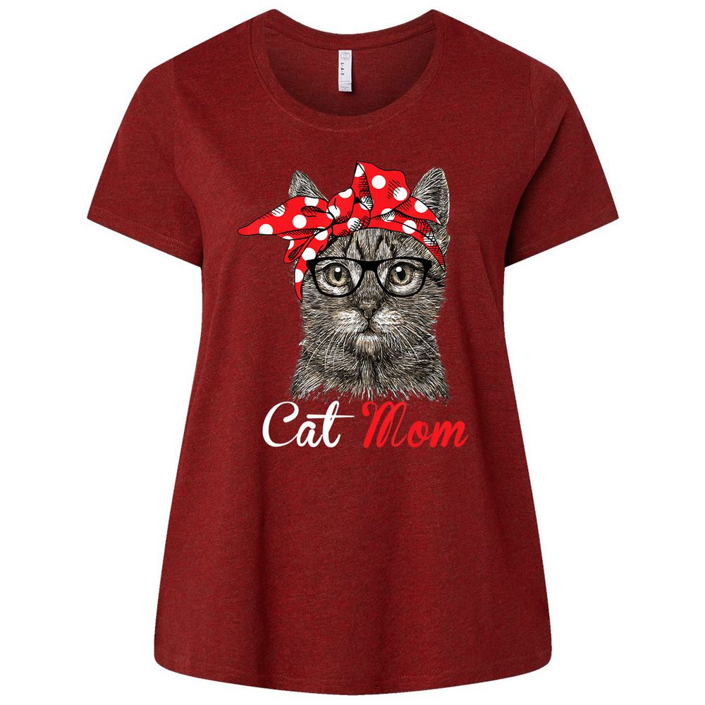 Ladies Curvy Jersey - 17TUHYF5 - Cardinal - 10