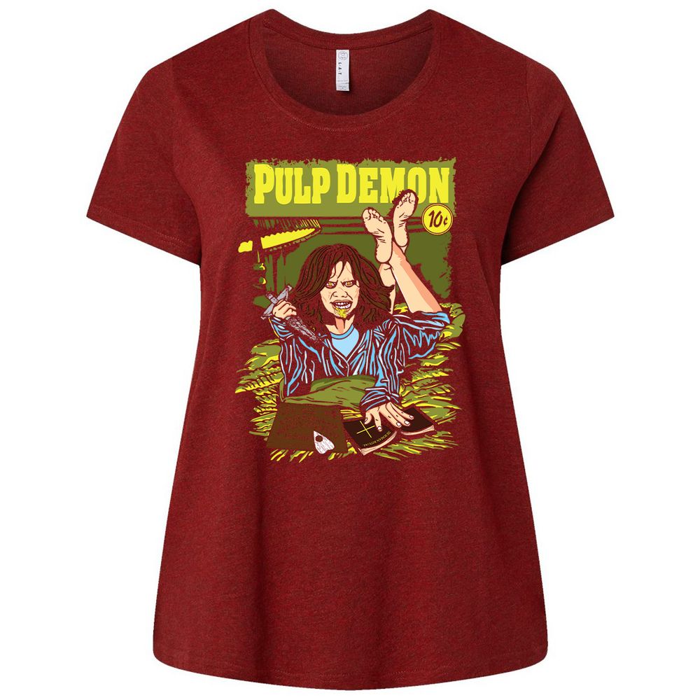 Ladies Curvy Jersey - VCTTKM6M - Cardinal - 10