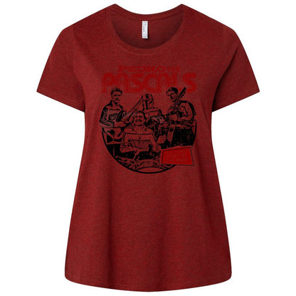 Ladies Curvy Jersey - X8GFMHU8 - Cardinal - 10