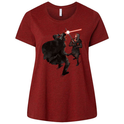 Ladies Curvy Jersey - AEGN2GVD - Cardinal - 10