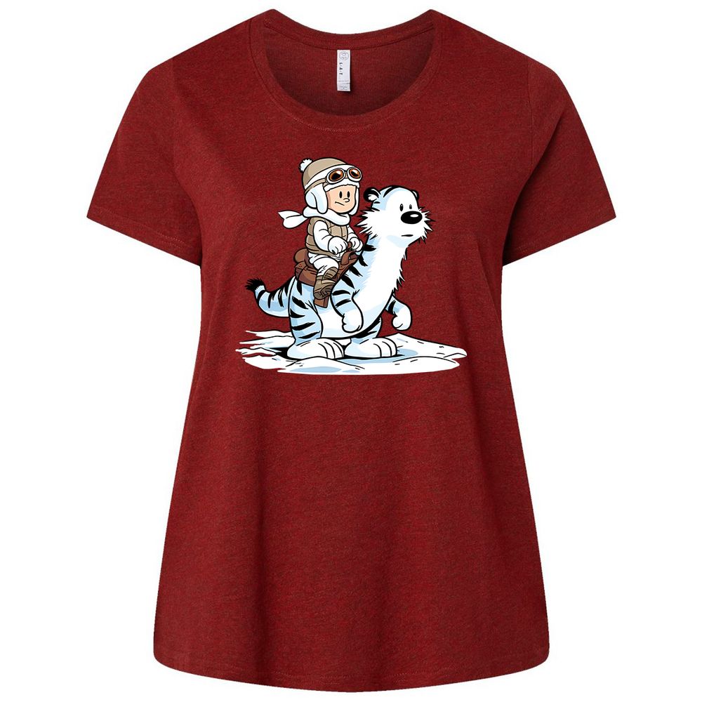 Ladies Curvy Jersey - LWYL9PGF - Cardinal - 10