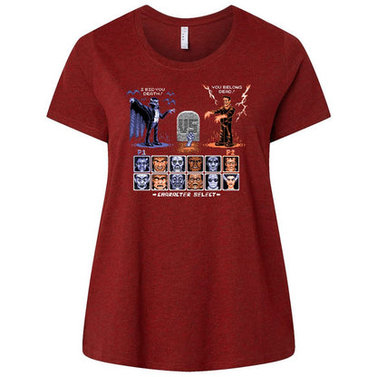 Ladies Curvy Jersey - 5LNBCK8K - Cardinal - 10