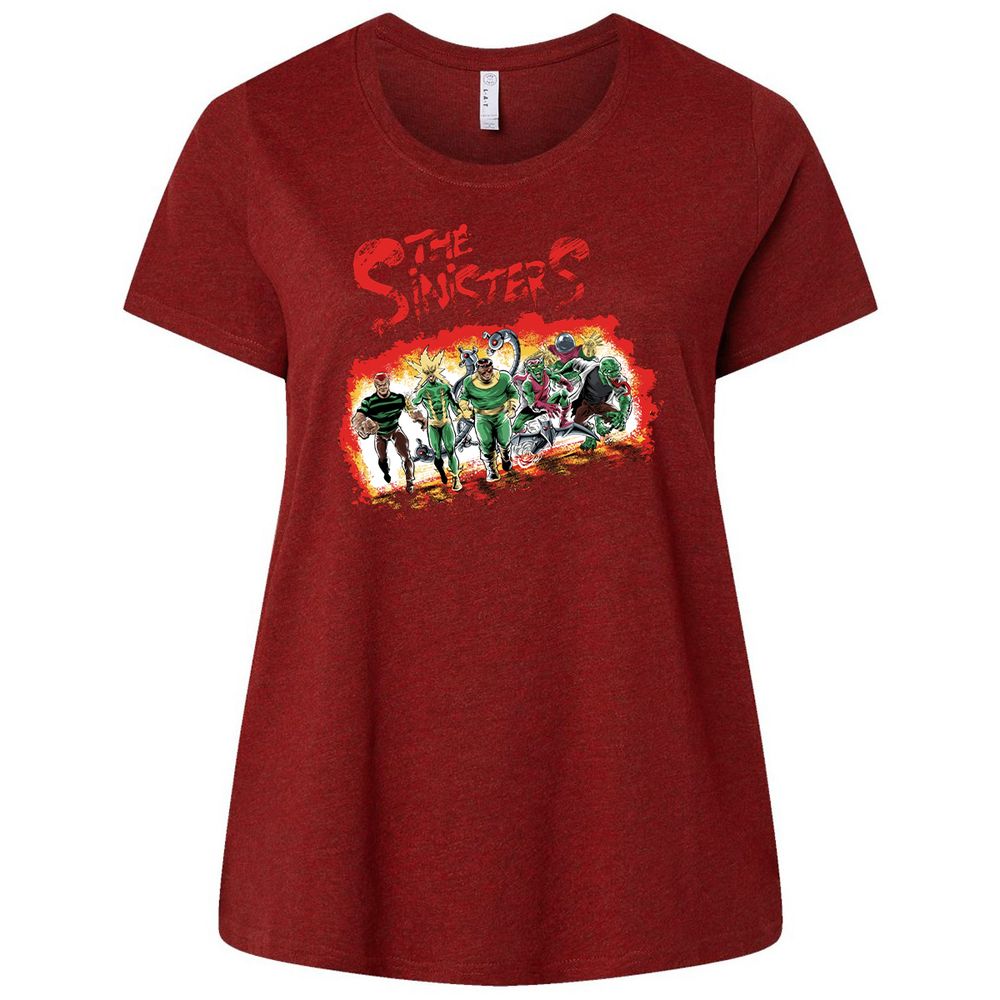 Ladies Curvy Jersey - 1L989C6G - Cardinal - 10