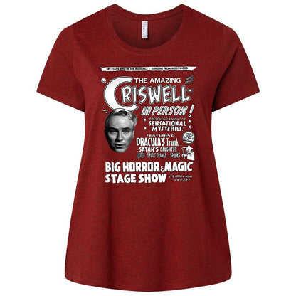 Ladies Curvy Jersey - 8GWVEZHP - Cardinal - 10