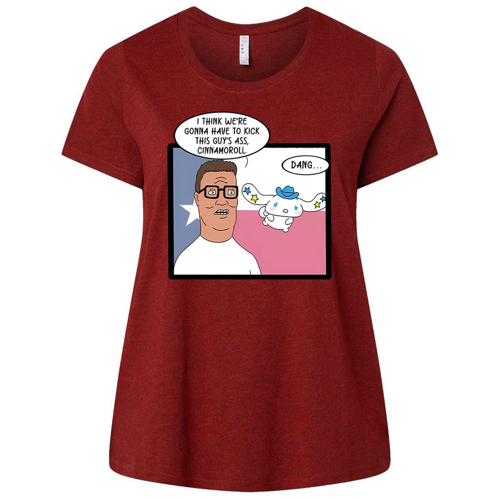 Ladies Curvy Jersey - 52YHXYJ2 - Cardinal - 10