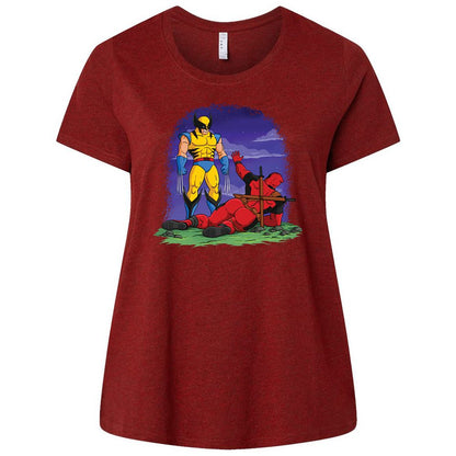 Ladies Curvy Jersey - D3774GEB - Cardinal - 10