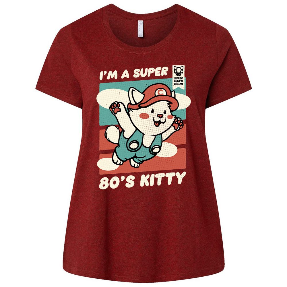 Ladies Curvy Jersey - VAENRHH5 - Cardinal - 10