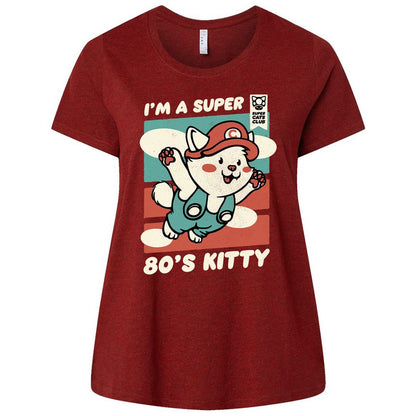 Ladies Curvy Jersey - VAENRHH5 - Cardinal - 10