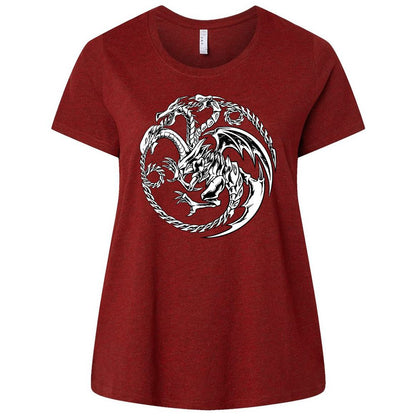 Ladies Curvy Jersey - 5PPW4A94 - Cardinal - 10