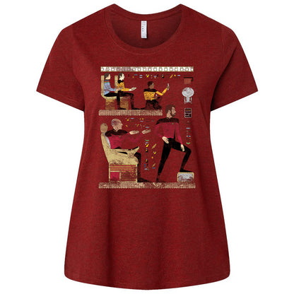 Ladies Curvy Jersey - 51KSX8RS - Cardinal - 10