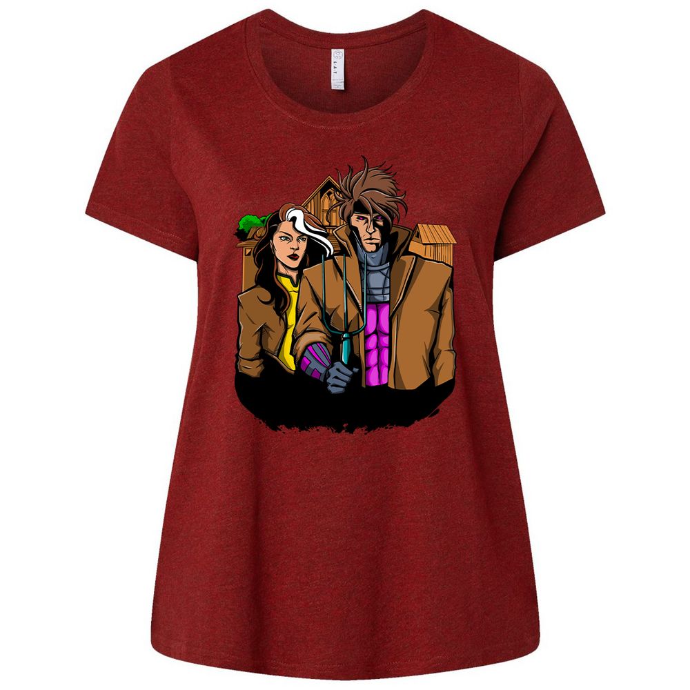 Ladies Curvy Jersey - 8GMZQDUJ - Cardinal - 10