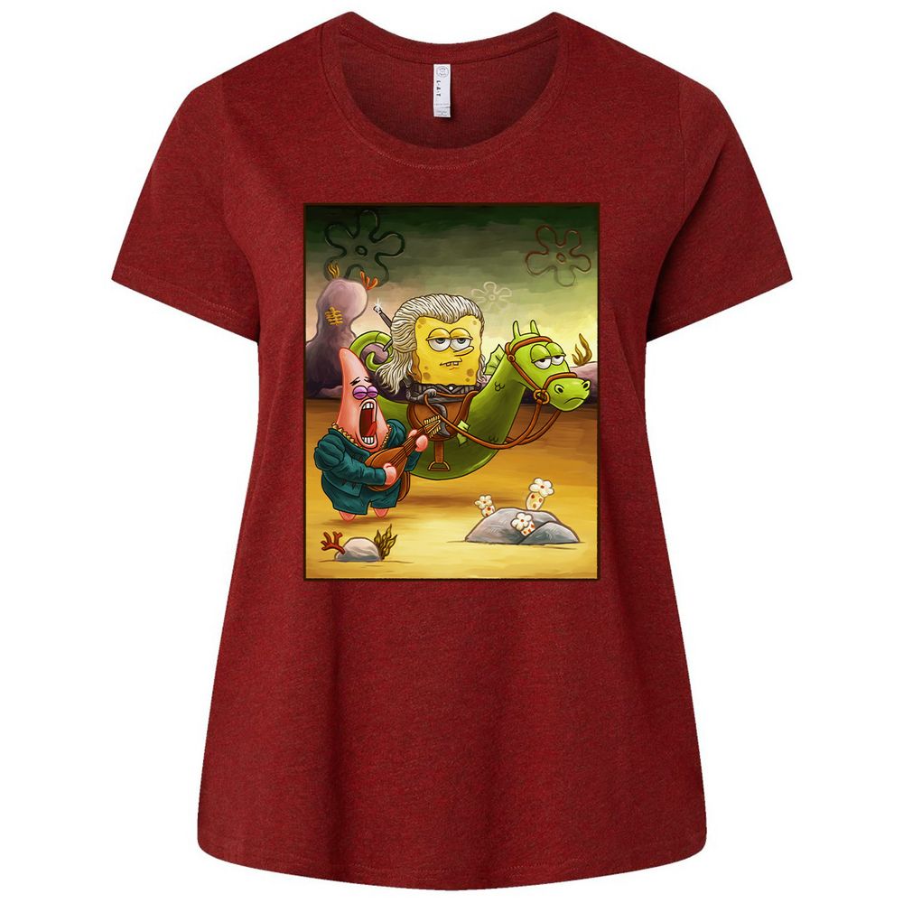 Ladies Curvy Jersey - N1832XWP - Cardinal - 10