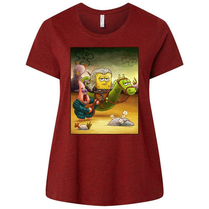 Ladies Curvy Jersey - N1832XWP - Cardinal - 10