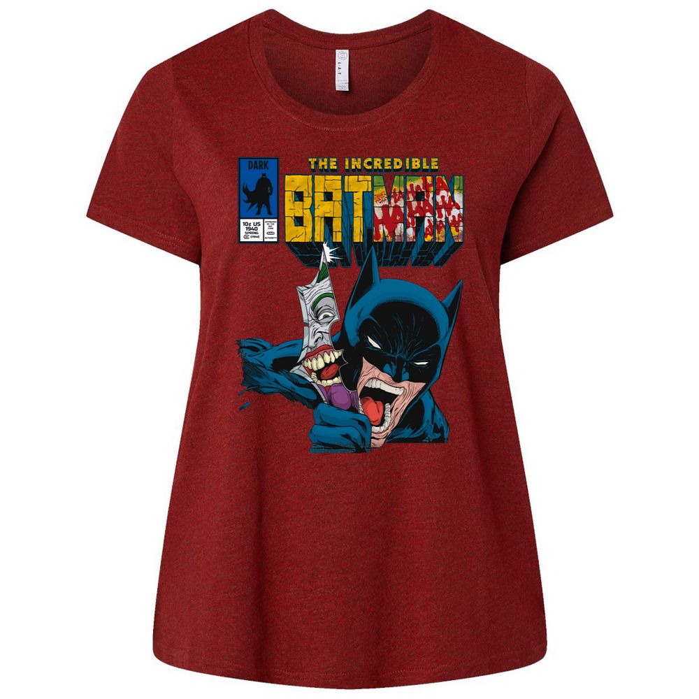 Ladies Curvy Jersey - Q8DNCT5W - Cardinal - 10