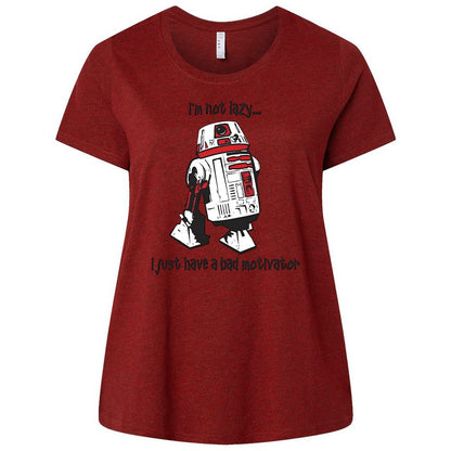 Ladies Curvy Jersey - YXJDGY4Z - Cardinal - 10