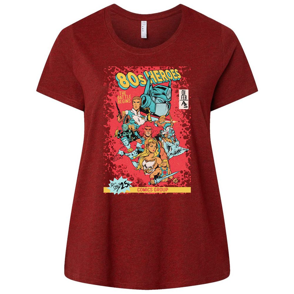 Ladies Curvy Jersey - NDVWPM2D - Cardinal - 10