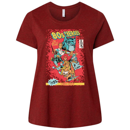 Ladies Curvy Jersey - NDVWPM2D - Cardinal - 10