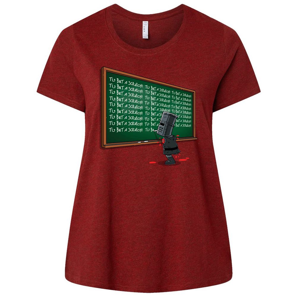 Ladies Curvy Jersey - F83UMK8X - Cardinal - 10