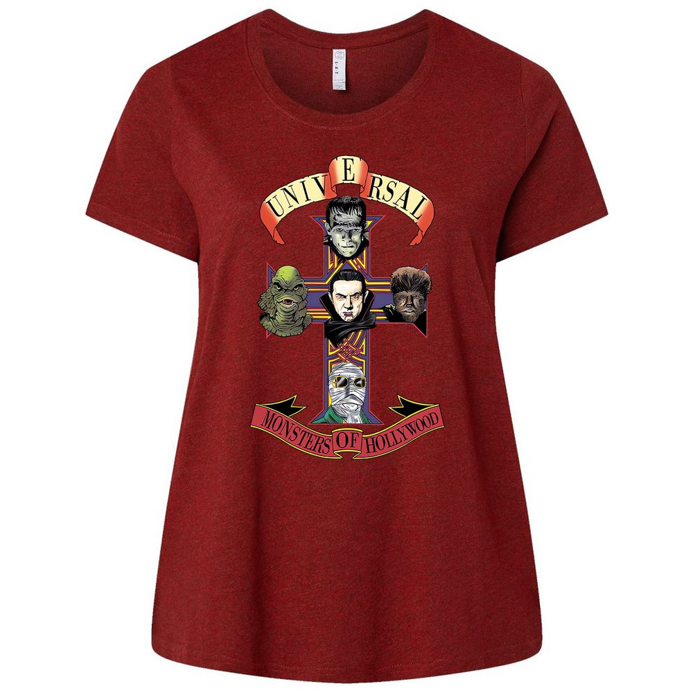 Ladies Curvy Jersey - ALCTSRZC - Cardinal - 10