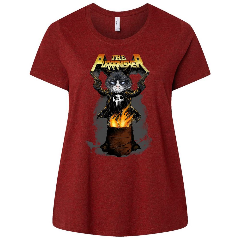 Ladies Curvy Jersey - T8YV5QEQ - Cardinal - 10