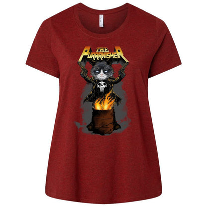 Ladies Curvy Jersey - T8YV5QEQ - Cardinal - 10