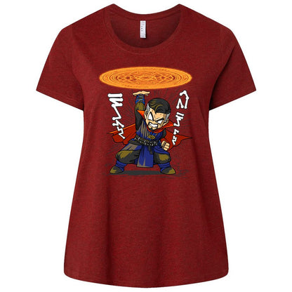 Ladies Curvy Jersey - XVGP48XG - Cardinal - 10