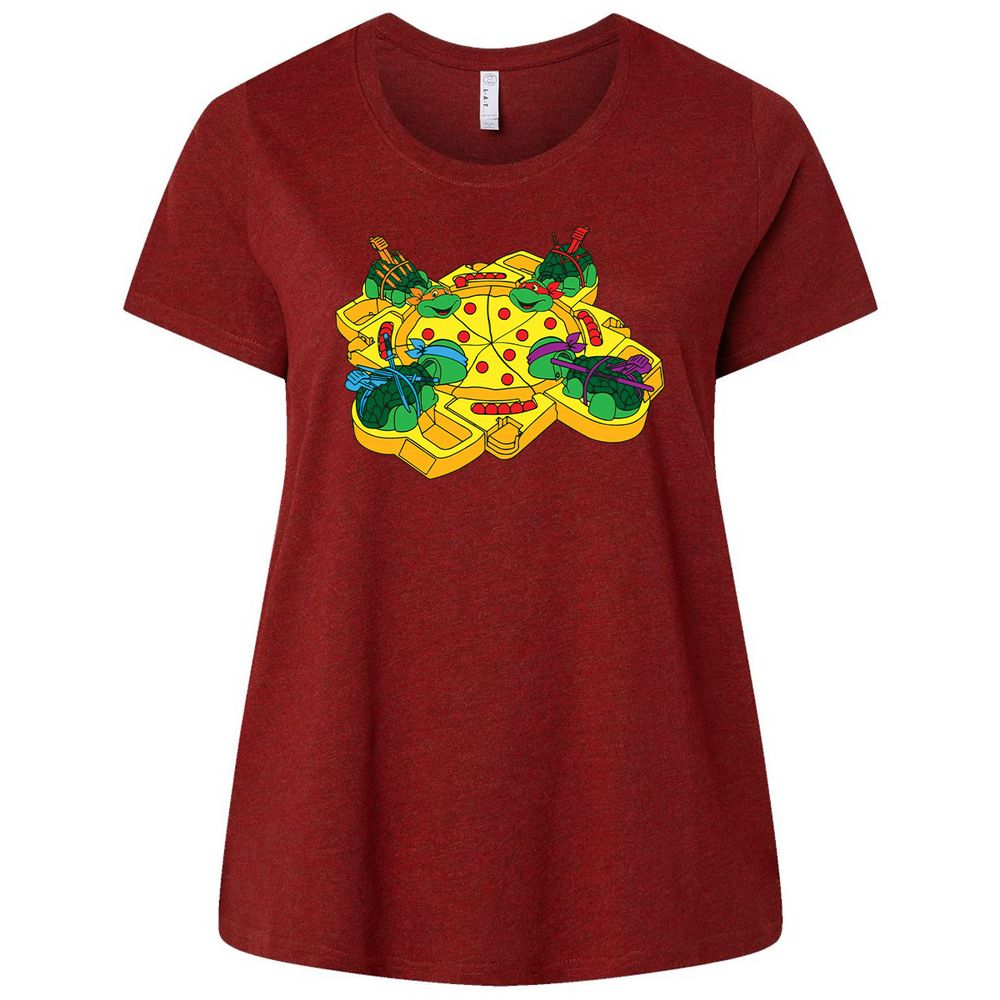 Ladies Curvy Jersey - QN6P7WK3 - Cardinal - 10