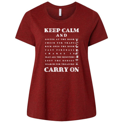 Ladies Curvy Jersey - SAVSA9JW - Cardinal - 10