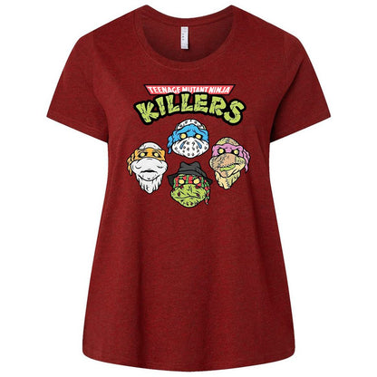 Ladies Curvy Jersey - DXQWDA8Q - Cardinal - 10