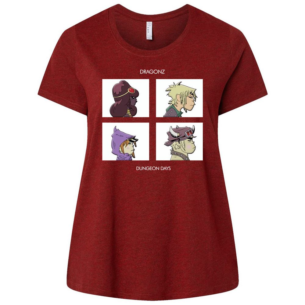 Ladies Curvy Jersey - 4PDUQK5Q - Cardinal - 10