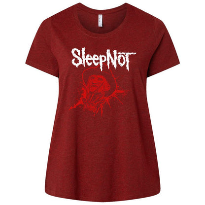 Ladies Curvy Jersey - H156JE7A - Cardinal - 10