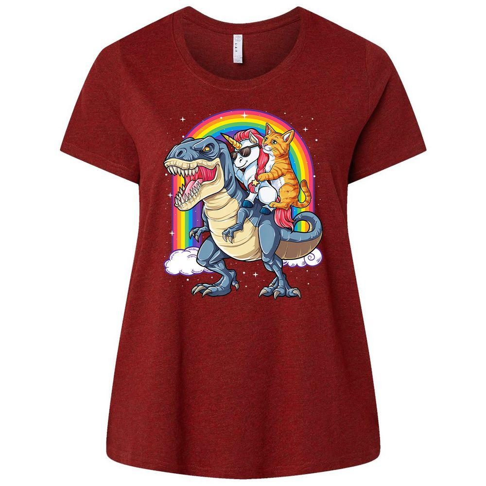 Ladies Curvy Jersey - H5BKFFFJ - Cardinal - 10