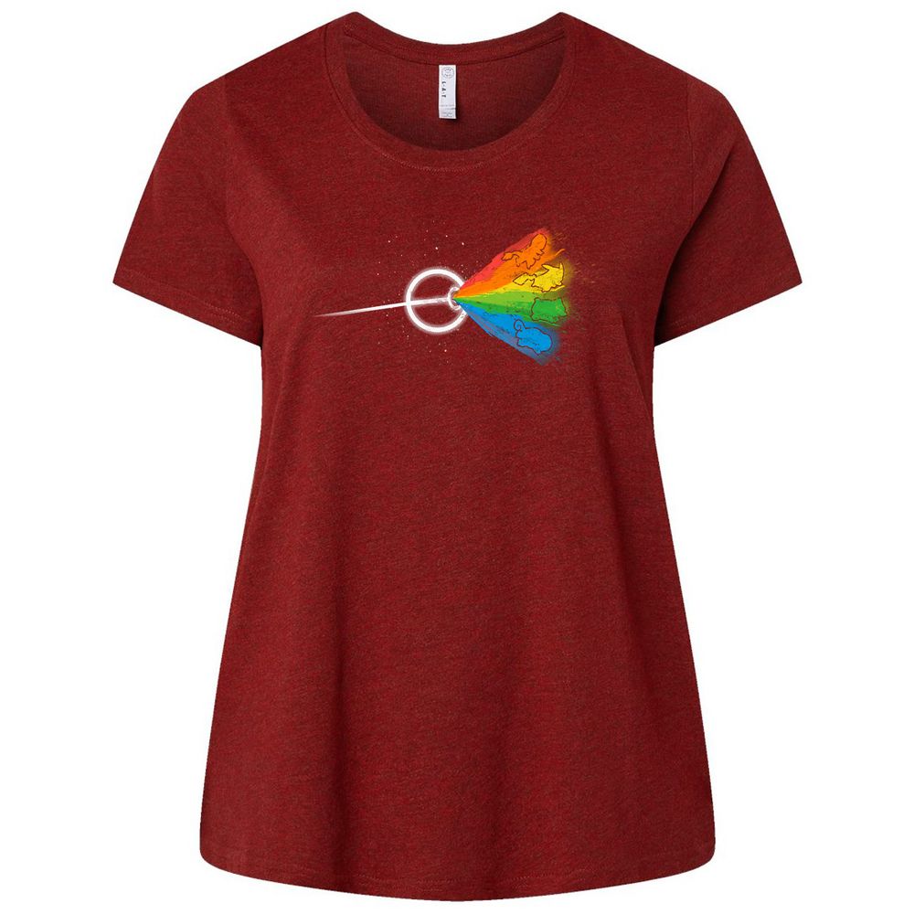 Ladies Curvy Jersey - RQJP4HWA - Cardinal - 10